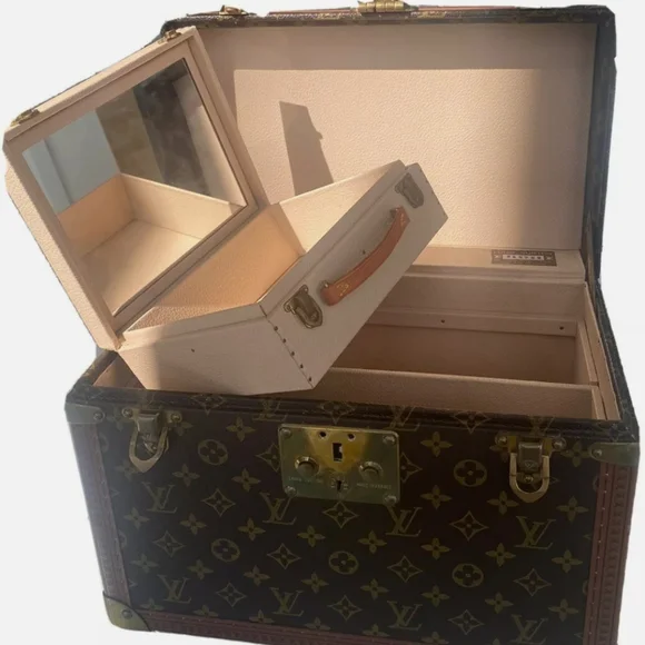 SOLD LOUIS VUITTON MONOGRAM BIJOUX BOITE JEWELRY VANITY TRAIN SUITCASE/TRUNK - Picture 3 of 8